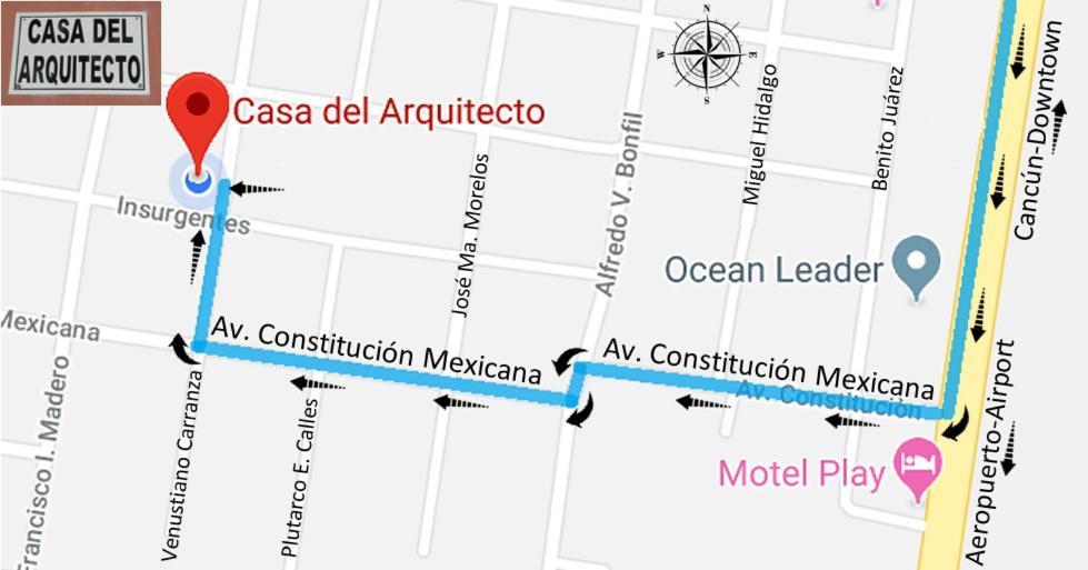 Apartamento Casa del Arquitecto Cancún Exterior foto
